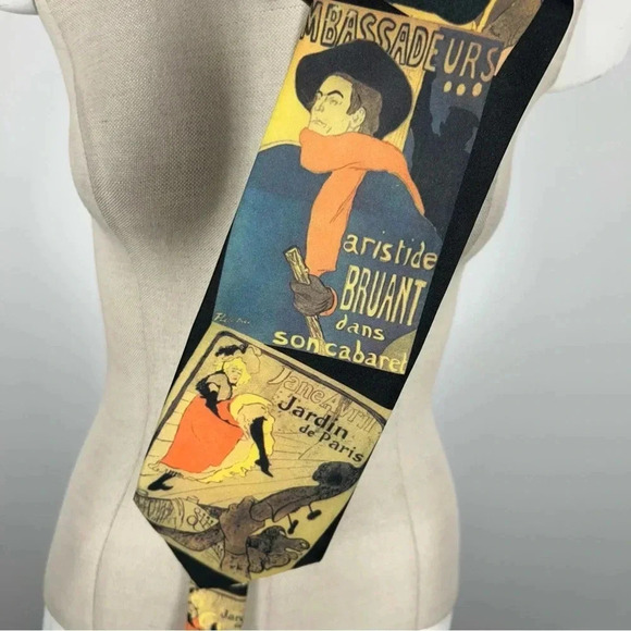 ❤️ Ralph Marlin art to wear tie - Picture 3 of 5